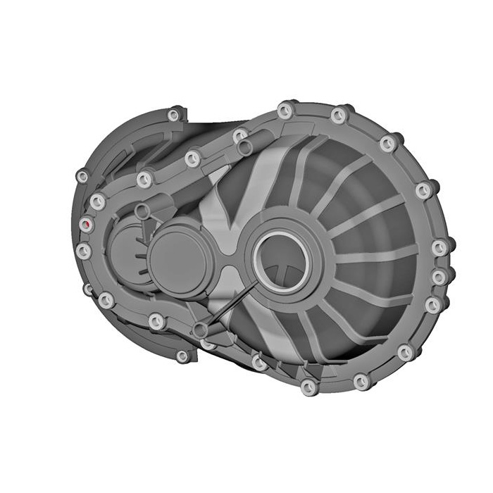 Aluminium gieten Nieuwe energie auto-onderdelen Versnellingsbakbehuizing